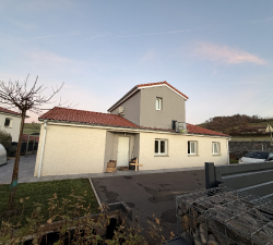 Surélévation d'une villa 