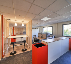 Réaménagement d'un plateau de bureaux